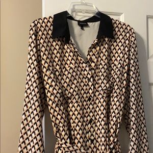 NWOT Who What Wear belted dress size XL
